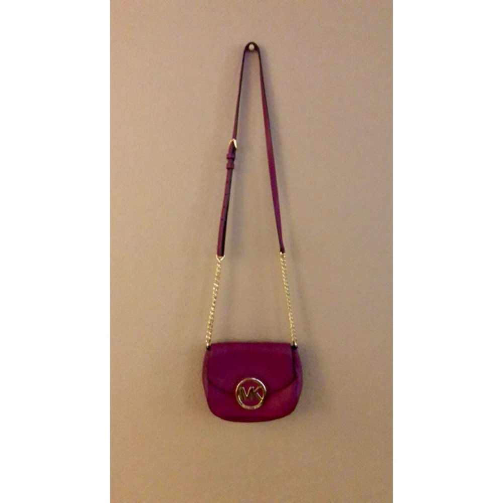 Michael Kors Leather Crossbody Bag
